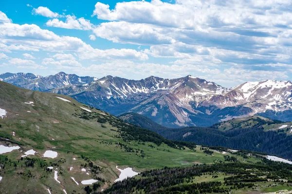 View Rocky Mountain National Park One Scenic Spots High Elevation — 图库照片