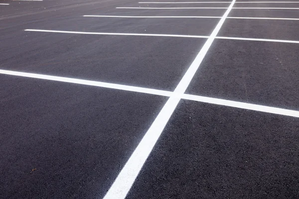 Parcheggi Linee dipinte — Foto Stock