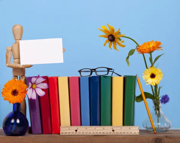 Bücherregal — Stockfoto