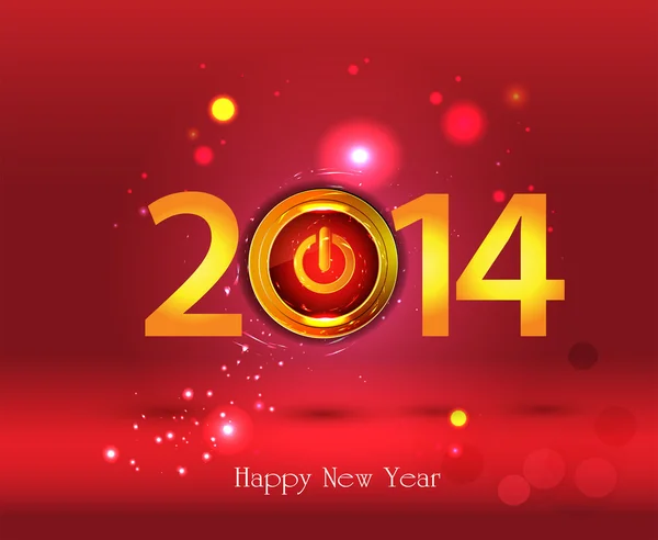 mutlu yeni yıl 2014 - illüstrasyon