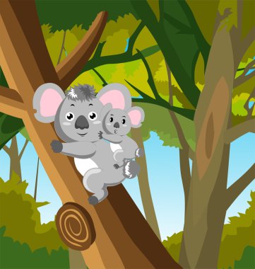 Hayvanat Bahçesi hayvanlar sevimli vektör kümesi