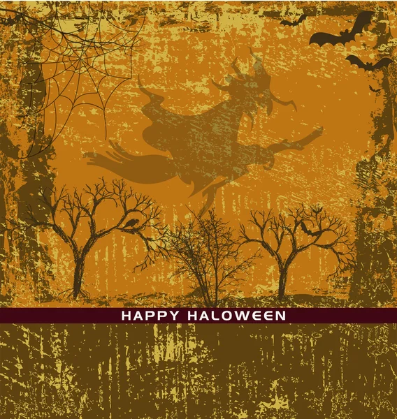 Halloween-kaart — Stockvector