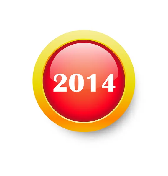 Happy new year 2014 — Stock Vector