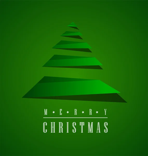 Tarjeta de Navidad — Vector de stock