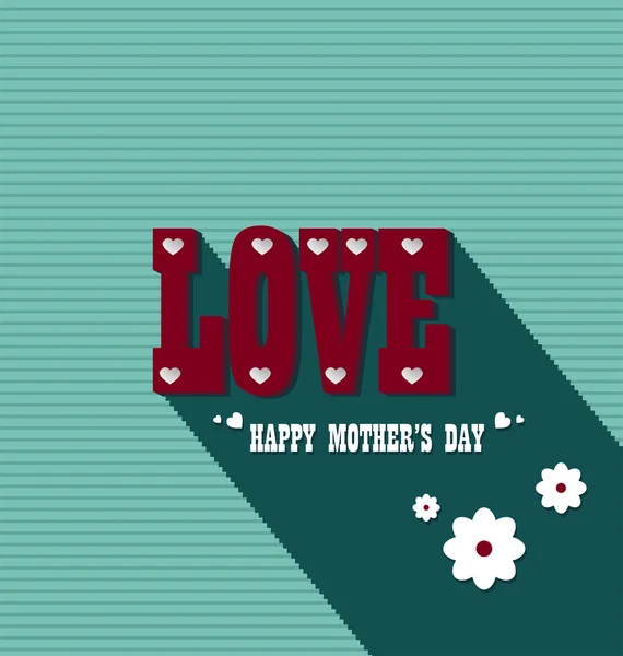 Feliz dia das mães —  Vetores de Stock