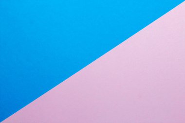 Renkli kağıt mavisi ve pembe renkli soyut arkaplan.