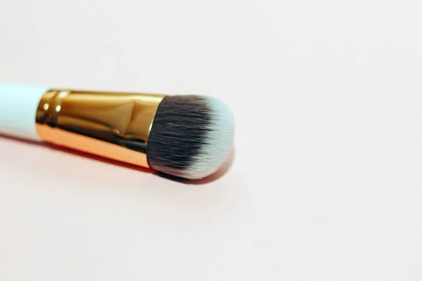 Cosmetic Brush Applying Foundation Concealer — Stockfoto