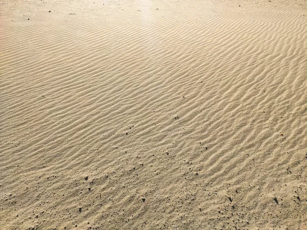 Textura Relieve Arena Playa Arena Cerca — Foto de Stock