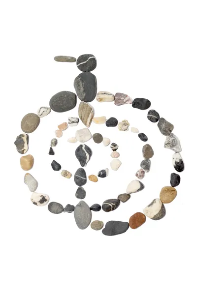 Chokurei symbol in stones — Stock Photo, Image