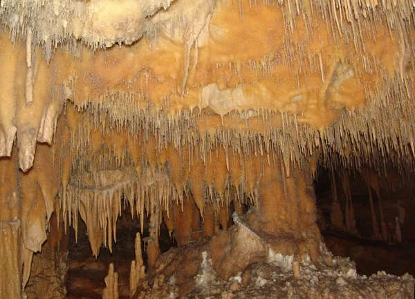 Пещеры Спилео Дироу в Греции — стоковое фото
