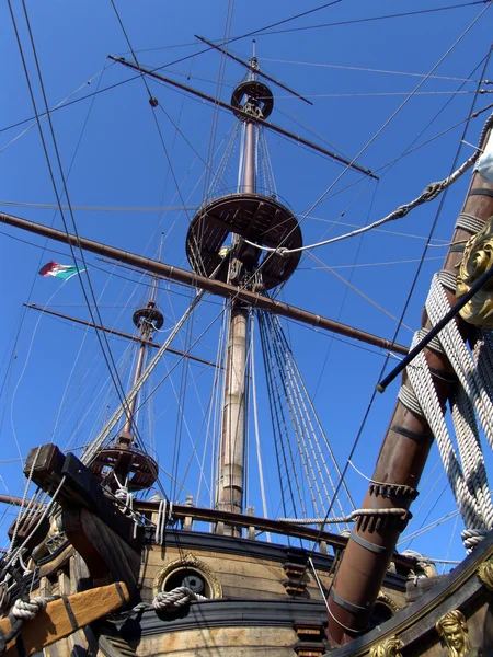 Galeon Neptuno en genova — Foto de Stock