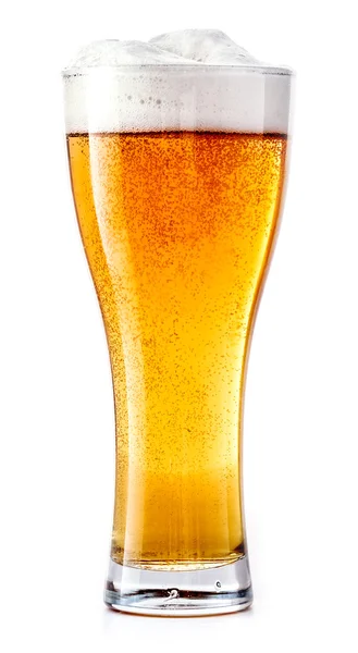 Pohár friss sör — Stock Fotó