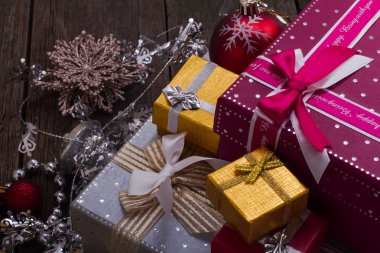 aksesuarları ile yeni yıl hediyesi