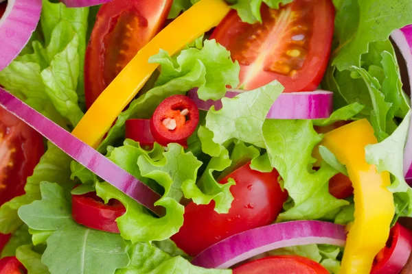 Ensalada fresca de cerca —  Fotos de Stock