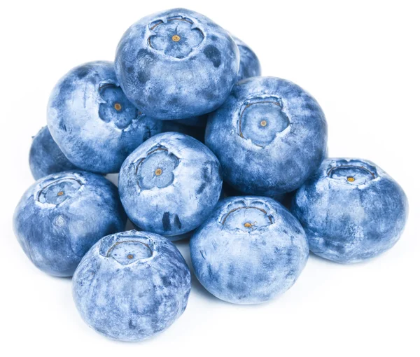 Mehrere Blaubeeren — Stockfoto