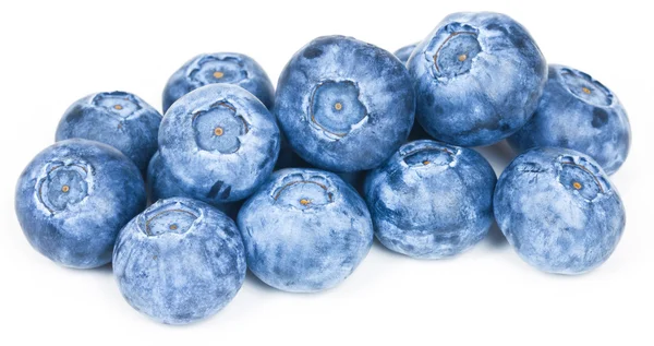 Mehrere Blaubeeren — Stockfoto