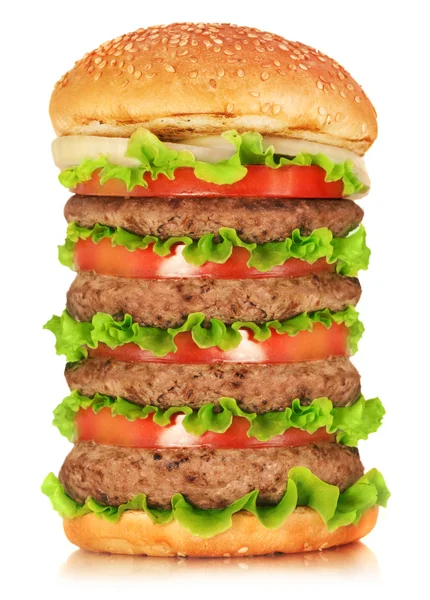 매우 큰 햄버거 — 스톡 사진