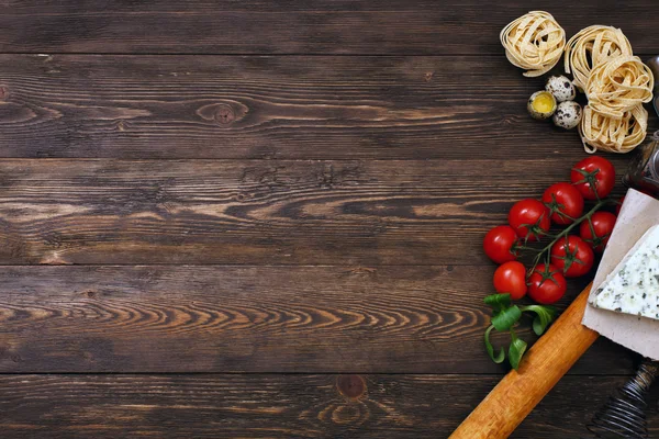 Italian food background — Stock Photo, Image