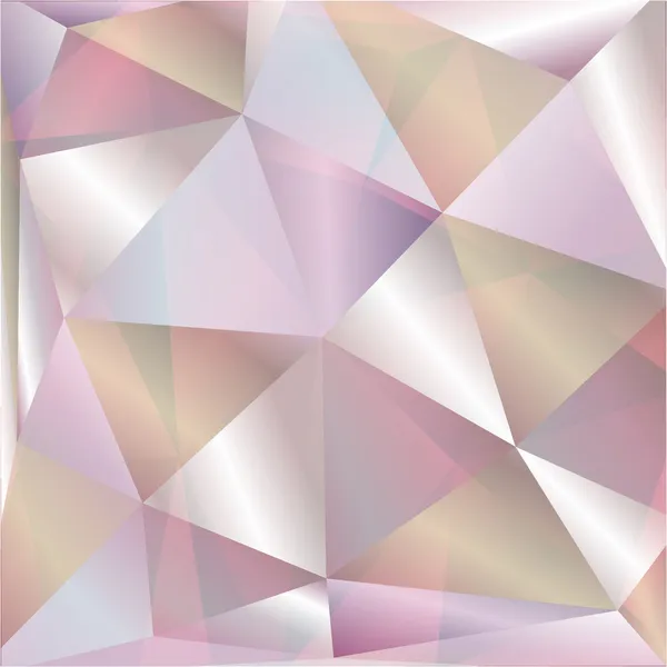 Polygonal lilac background — Stock Vector