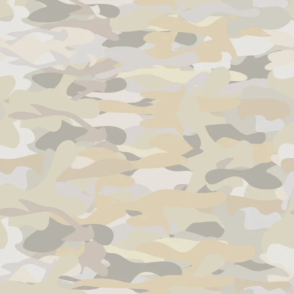 Khaki camouflage gentag mønster – Stock-vektor