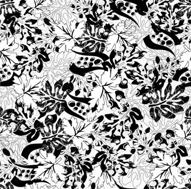 Kusursuz kamuflaj arka plan vektör çizimi