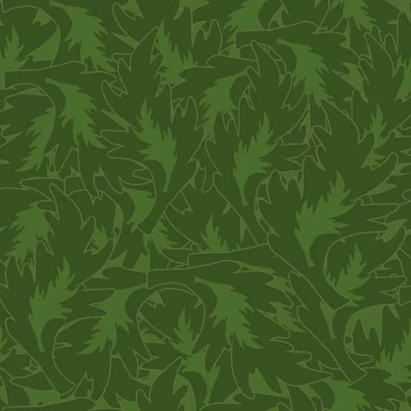 Ilustración Vector Fondo Camuflaje Sin Costuras — Vector de stock