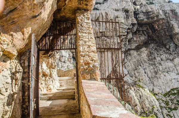 merdivenler için neptune capo caccia mağara