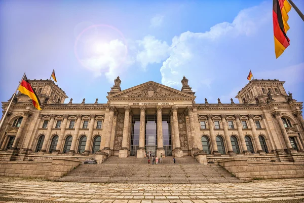 Det tyska parlamentet — Stockfoto