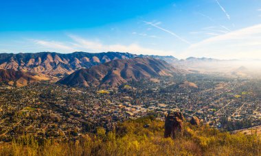 San Luis Obispo Cerro pik görüntülendi