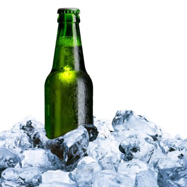 bira şişe buzlu