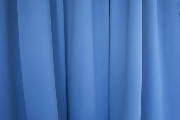 Blue curtain