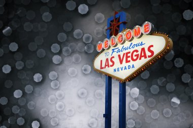 Las vegas neon tabela için hoş geldiniz