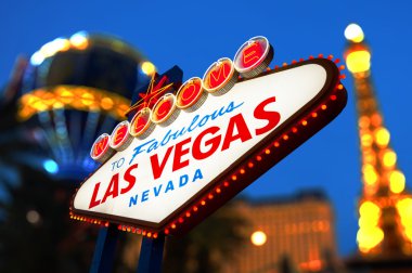 Las vegas imzalamak için geceleri hoş geldiniz.