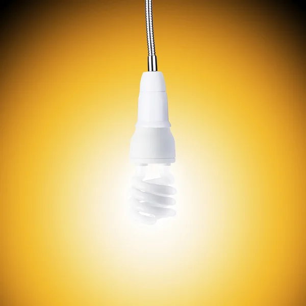 Light bulb turn on — Stock Photo, Image