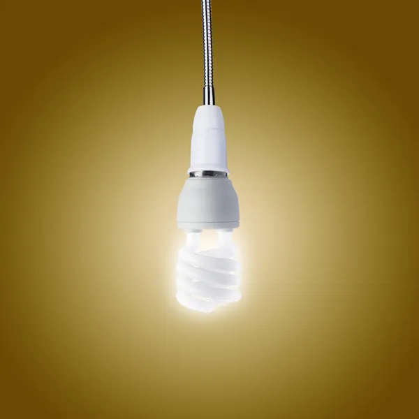 Light bulb turn on — Stock Photo, Image