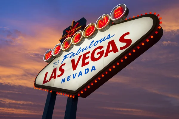 Welkom in Las Vegas — Stockfoto