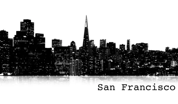 Stadt San Francisco — Stockfoto