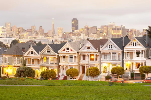 Alamo square — Stock fotografie