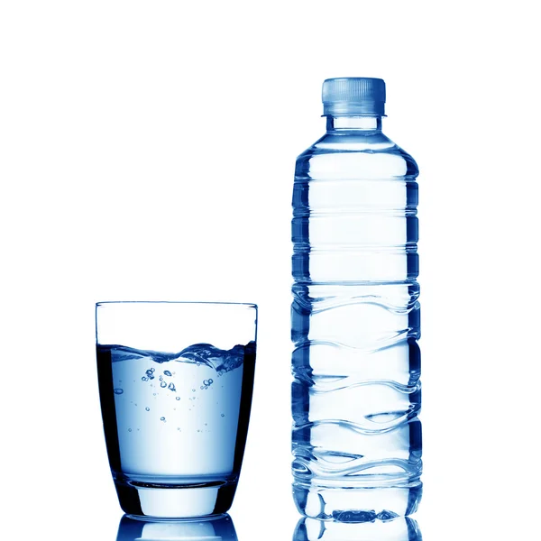 Glass and bottle of water Stock Photo by ©somchaij 30169701