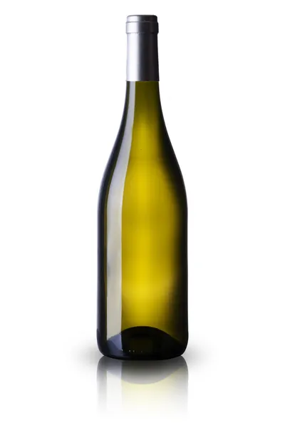 Botella de vino blanco — Foto de Stock