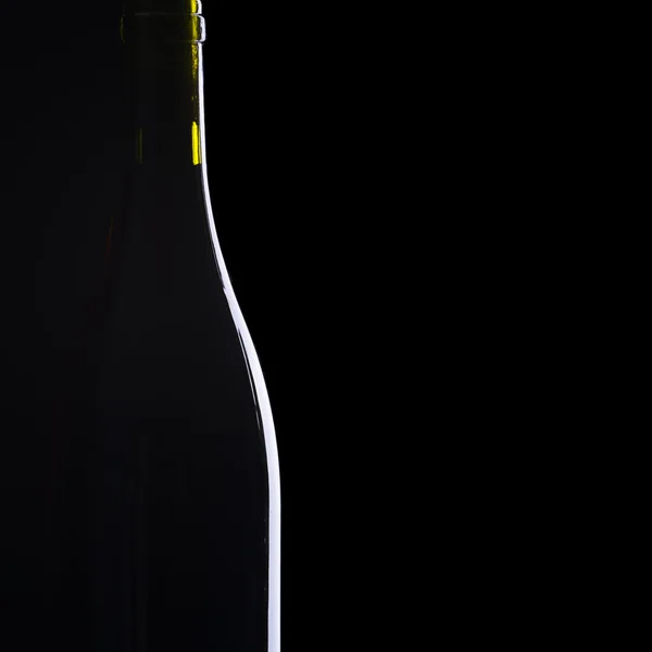 一瓶红葡萄酒 — 图库照片