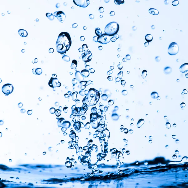 Burbuja de agua en blanco — Foto de Stock