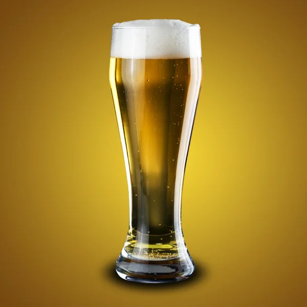 Szklanka piwa — Zdjęcie stockowe