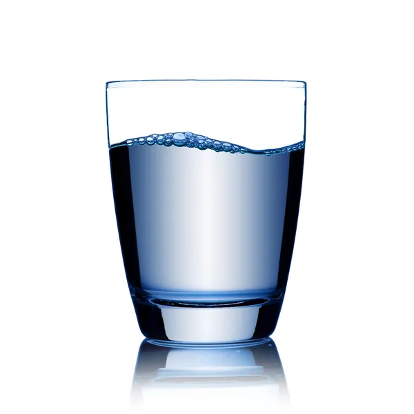 Glas water — Stockfoto