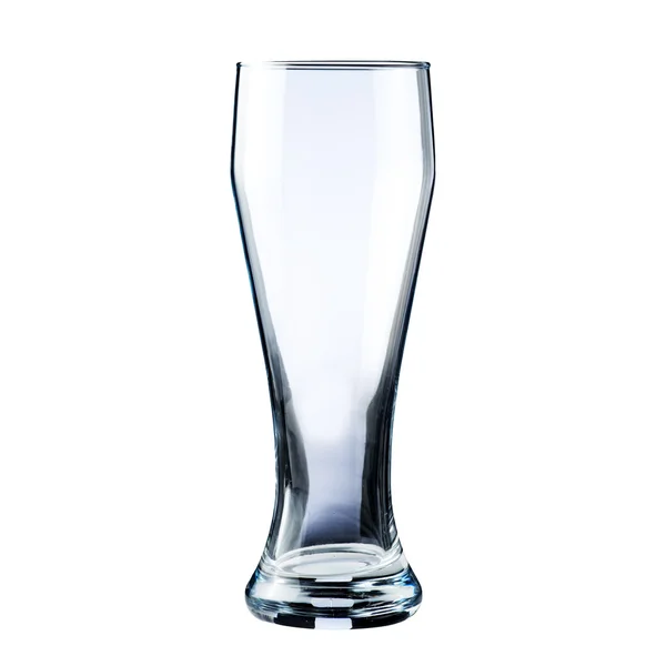 Empty glass on white — Stock Photo, Image