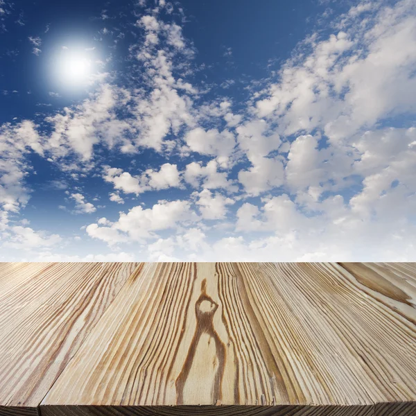 Доріжки дерев'яні — стокове фото