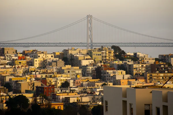 San Francisco Panorama görünüm — Stok fotoğraf