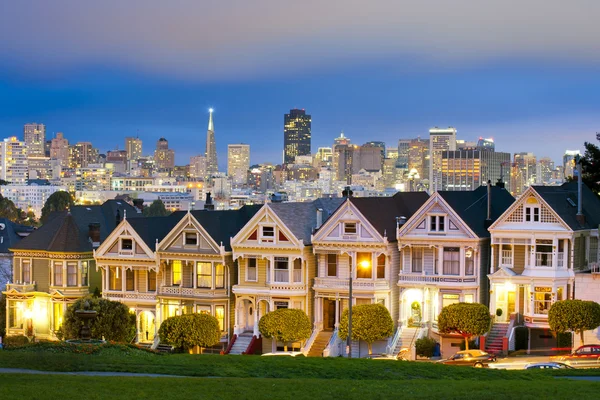 Alamo Square en San Francisco — Foto de Stock