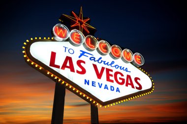 Muhteşem Las Vegas tabelasına hoş geldiniz.