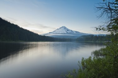 Volkan dağ mt. hood, Oregon, ABD